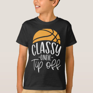 Camiseta Carro de treinador de basquetebol até o ponto fina