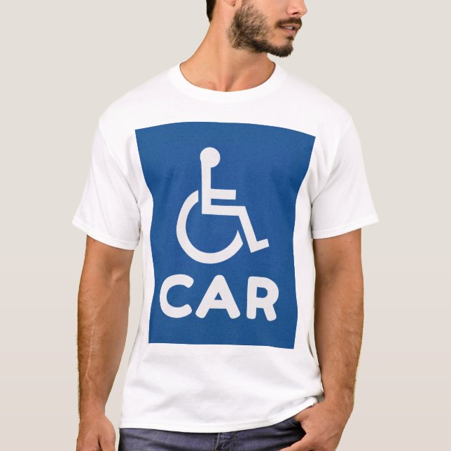 Camiseta Carro deficiente (Frente)