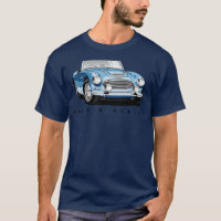 Carro desportivo clássico britânico Austin Healey 