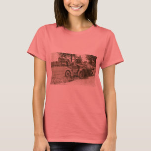 Camiseta Carro destruição cidade MI julho de 1930 marinho