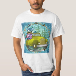 Camiseta Carro dirigido por Monstro