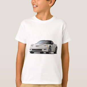 Camiseta Carro do branco de Corveta ZR1