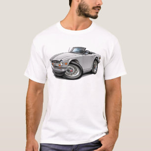 Camiseta Carro do branco de Triumph TR6