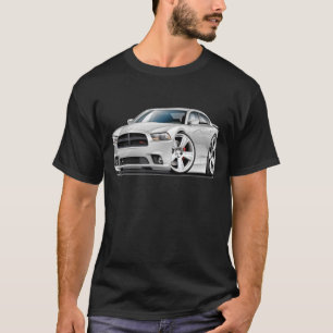 Camiseta Carro do branco do RT do carregador de Dodge