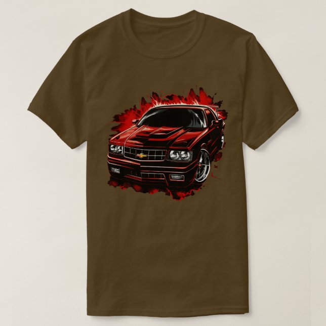 Camiseta Carro do Chevrolet (Frente do Design)
