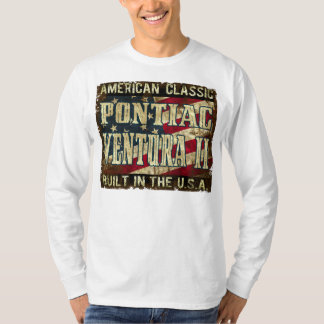 Camiseta Carro do clássico de Pontiac Ventura II construído