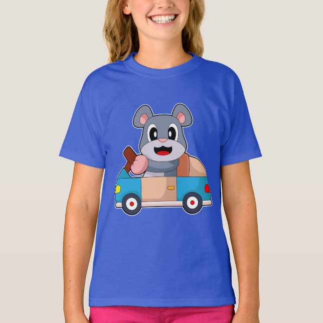 Camiseta Carro do mouse (Frente)