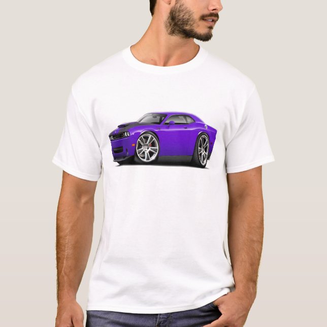 Camiseta Carro do roxo do desafiador de Hurst (Frente)