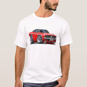 Camiseta Carro do vermelho do carregador de Dodge