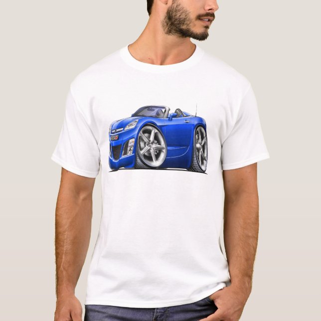 Camiseta Carro dos azul-céu (Frente)