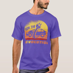 Camiseta Carro Elétrico Junta-Se À Revolução Da Ev