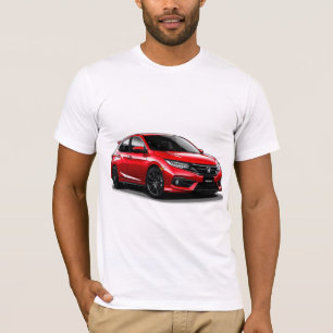 Camiseta Carro Esportivo com Cor Vibrante