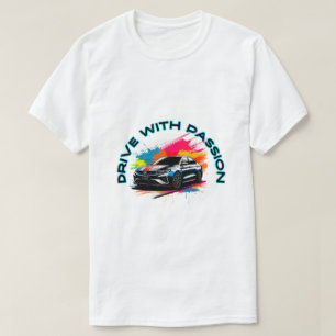 Camiseta Carro Esportivo de Luxo