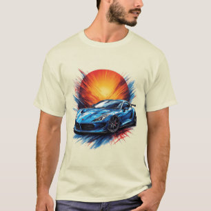Camiseta Carro Esportivo Dinâmico