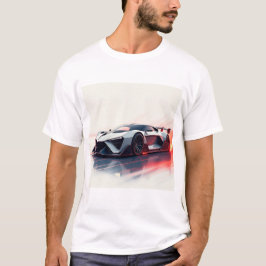 Camiseta Carro Esportivo Futurista – Design Elegante Gerado