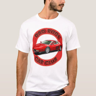 Camiseta Carro Esportivo Italiano Vermelho do Dad