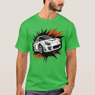 Camiseta Carro Esportivo Splash eam Carro Esportivo menino