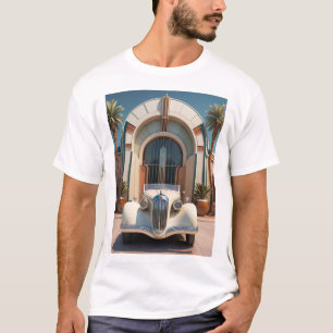 CAMISETA CARRO ESTILO ART DÉCO