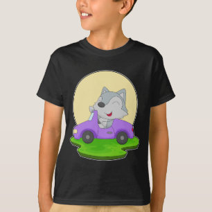 Camiseta Carro Lobo