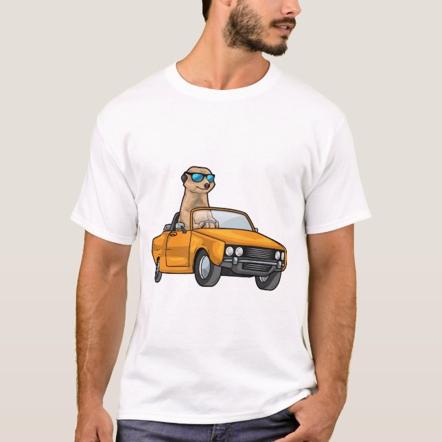 Camiseta Carro Meerkat (Frente)