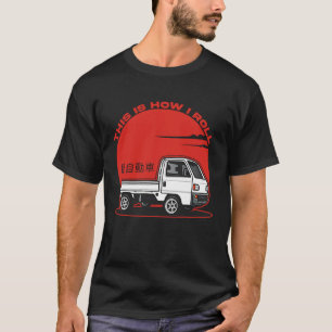 Camiseta Carro Mini Caminhão Kei Japão Sobre Compacto 4wd D