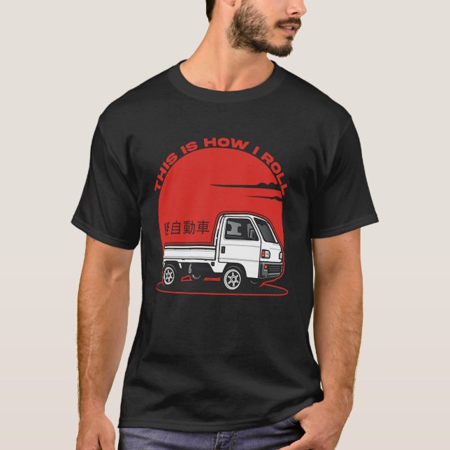 Camiseta Carro Mini Caminhão Kei Japão Sobre Compacto 4wd D (Frente)