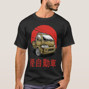 Camiseta Carro Mini Caminhão Kei Japão Sobre Compacto 4wd D