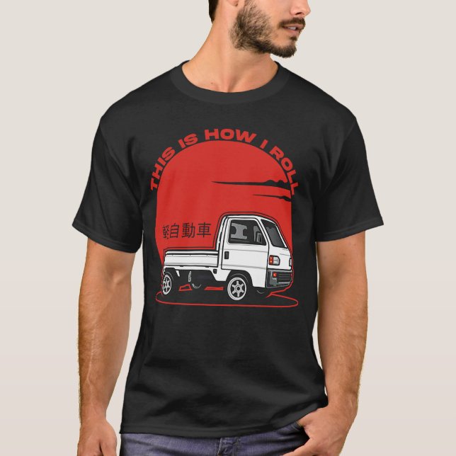 Camiseta Carro Mini Caminhão Kei Japão Sobre Compacto 4wd D (Frente)