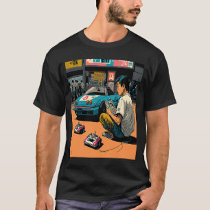 Camiseta Carro Miniatura Carros Controlados Remotamente Pop