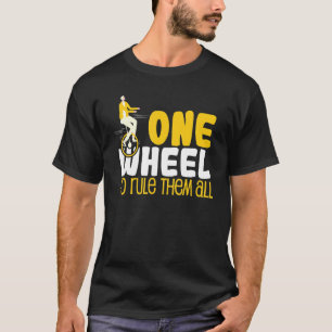 Camiseta Carro Monociclo Legal Para Dominar Todos