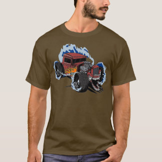 Camiseta Carro Monster Hot Road