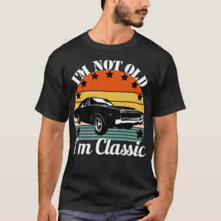 Camiseta Carro Muscular Im Não Im Antigo