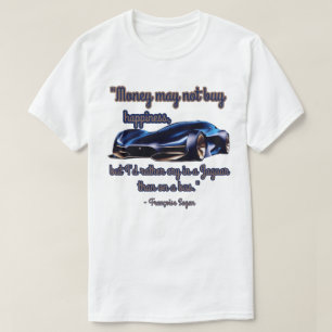 Camiseta Carro Musculoso A Felicidade Não Se Compra Com Din