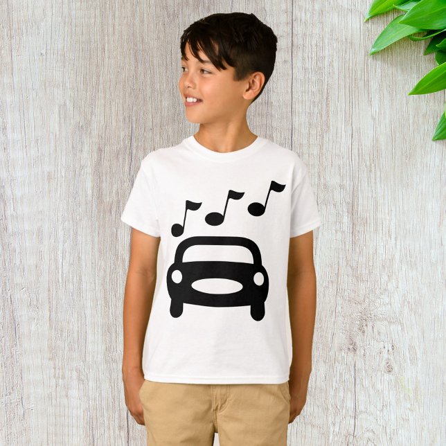 Camiseta Carro Musical (Criador carregado)