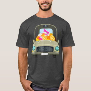 Camiseta Carro Náutico Preguiçoso Figurino de Halloween Eng