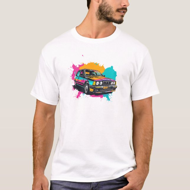 Camiseta Carro nos anos 90 (Frente)