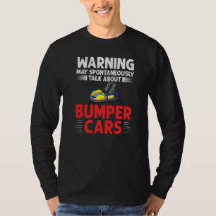 Camiseta Carro-pára-choque que ataca os carros sem proteção