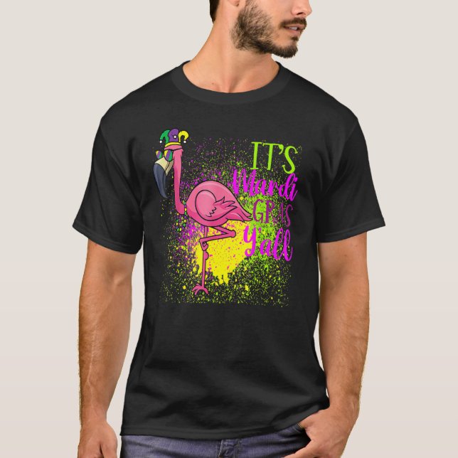 Camiseta Carro Partido Nival Flamingo It X27 S Mardi Gras Y (Frente)