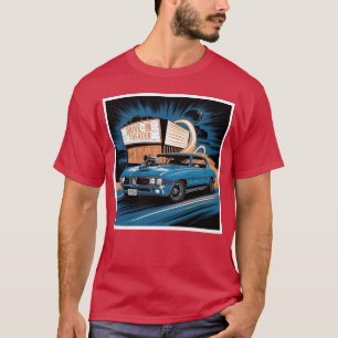 Camiseta Carro Pontiac GTO Vintage American Muscle amigos f