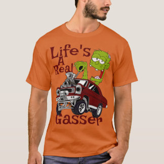 Camiseta Carro quente de jazidas de água quente soprada