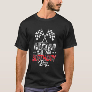Camiseta Carro Race Mãe Do Poço Da Família Birthday Boy Rac