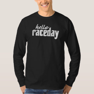 Camiseta Carro Racetrack da pista de pista de dieta