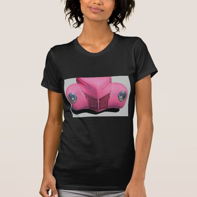 Camiseta Carro Rosa (Frente)