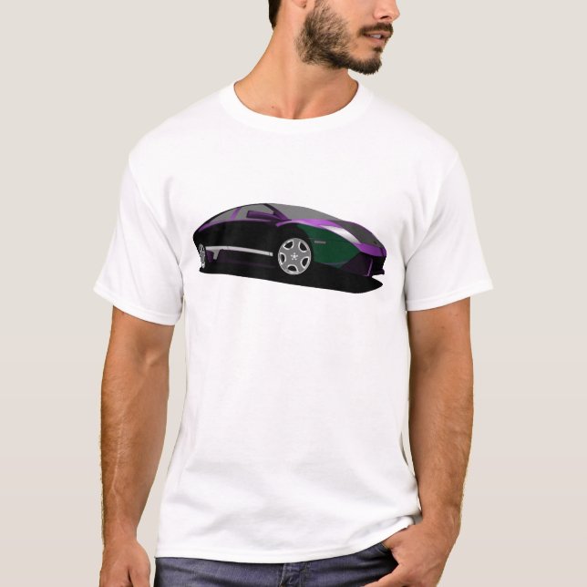Camiseta Carro Roxo (Frente)