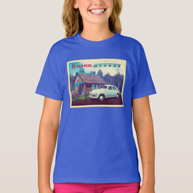 Camiseta Carro Russo E Dacha (Frente)