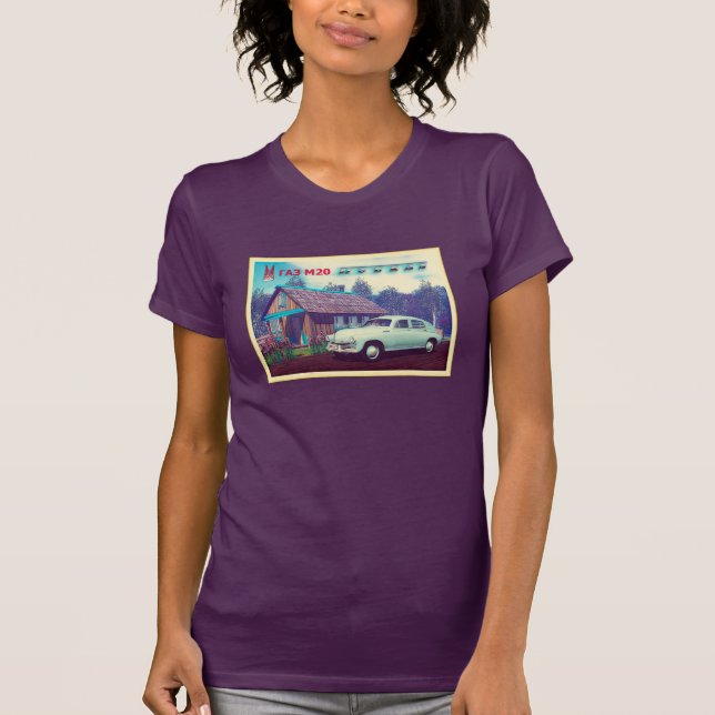 Camiseta Carro Russo E Dacha (Frente)