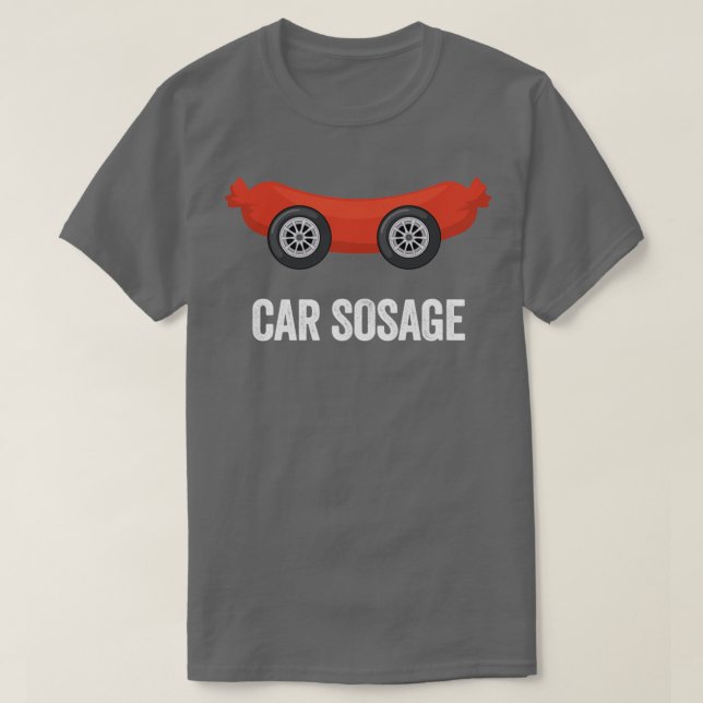 Camiseta Carro Sosage Carro Com Idade 1 (Frente do Design)