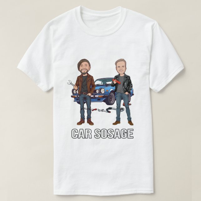 Camiseta carro sosage sos age s12 240 (Frente do Design)