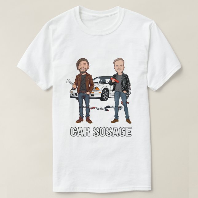 Camiseta carro sosage sos age s12 cr (Frente do Design)