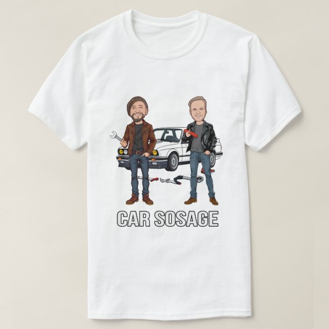 Camiseta carro sosage sos age s12 e30 (Frente do Design)